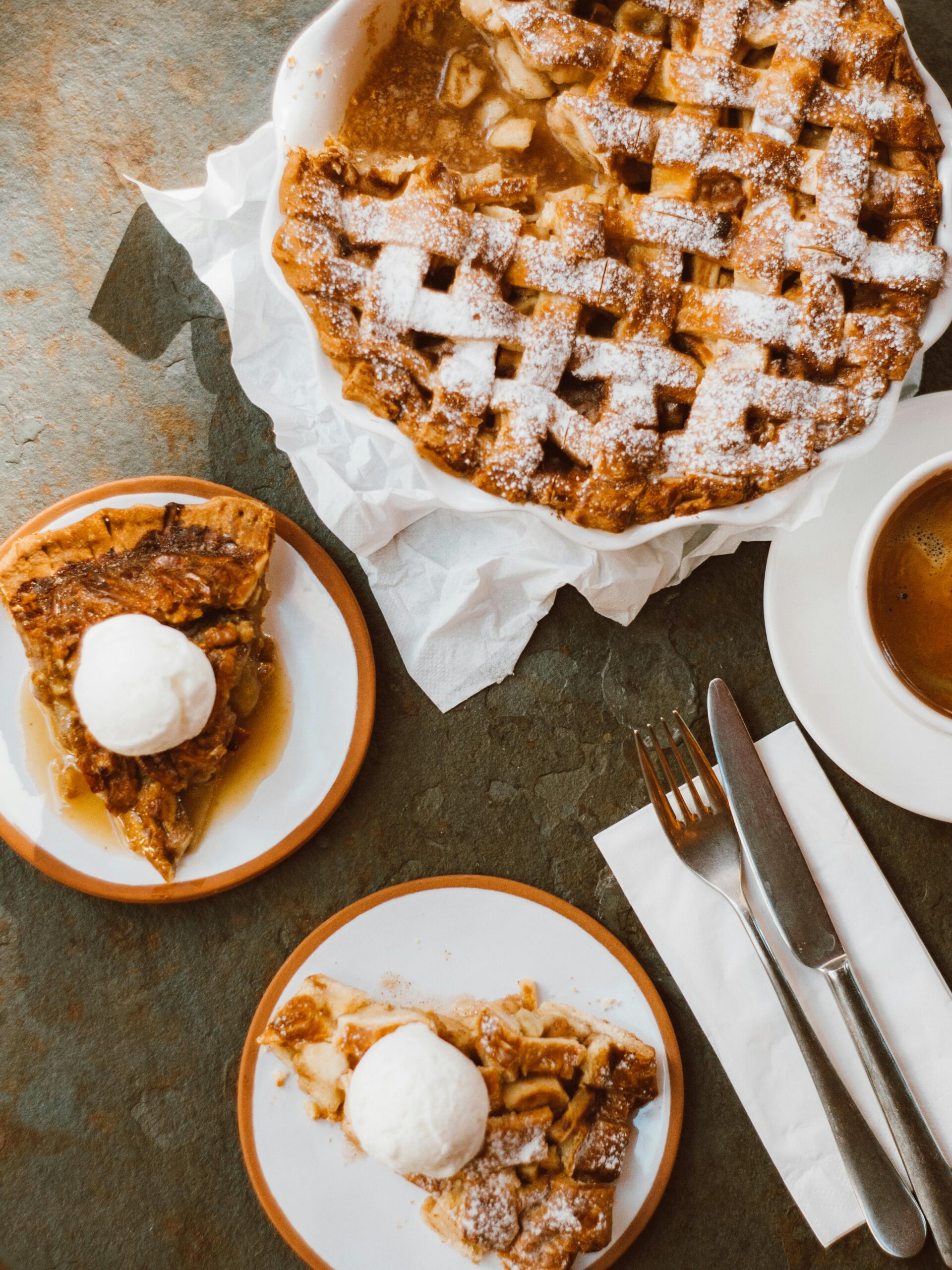 Appeltaart op grootmoeders wijze